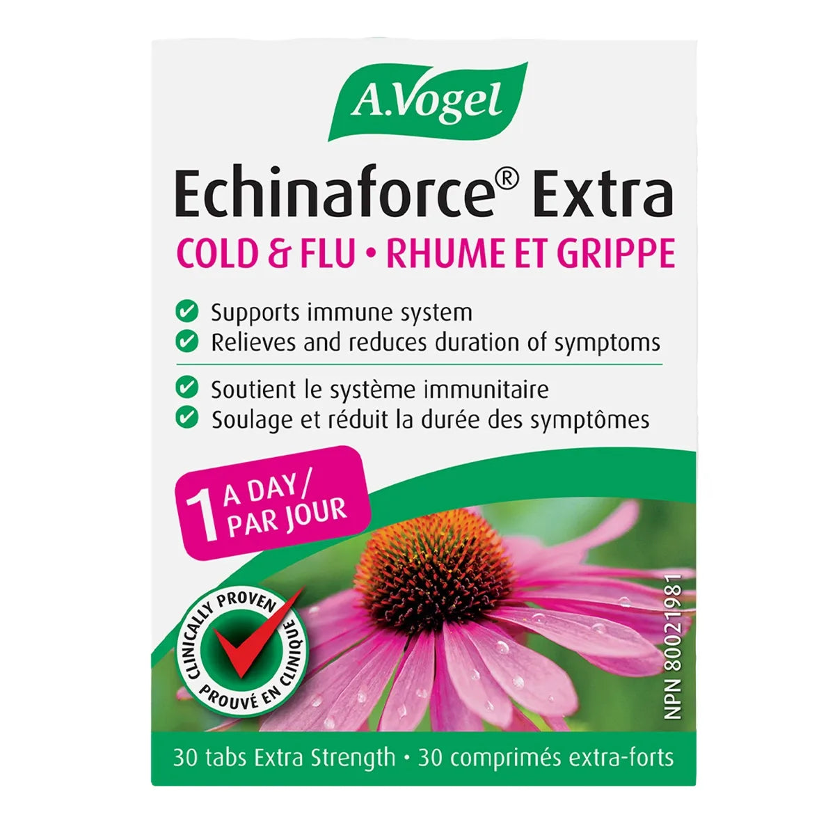 A.Vogel Echinaforce Extra – 30 Tablets