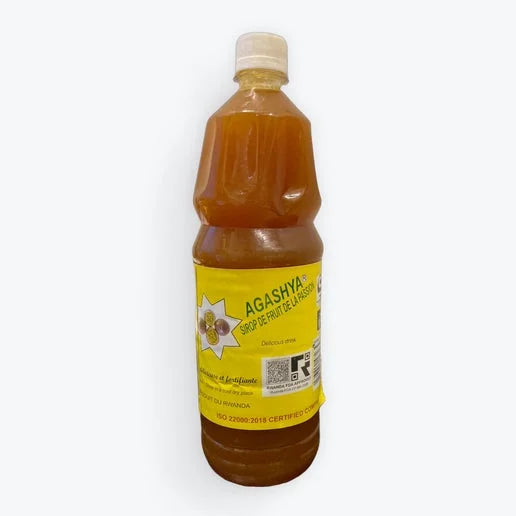 Agashya Passion Fruit Squash – 1L (Rwanda)
