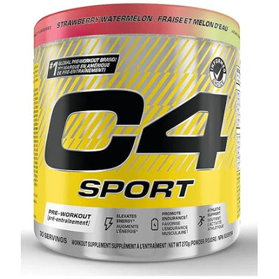 Cellucor C4 Sport – Blue Raspberry / Mango Nectar / Strawberry Watermelon 30 Servings