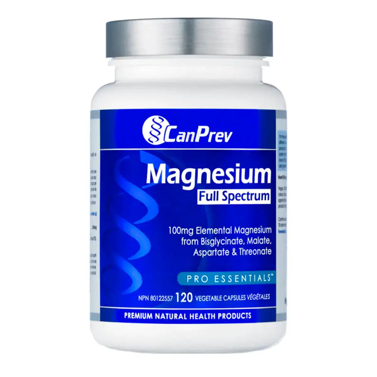 CanPrev Magnesium Full Spectrum – 120 Veggie Caps