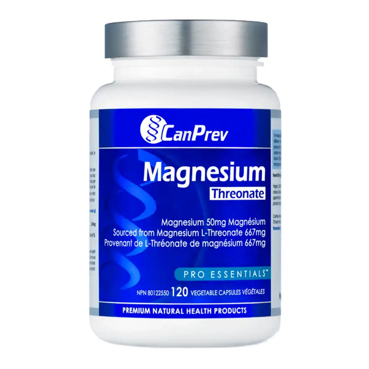 CanPrev Magnesium Threonate – 120 Veggie Caps