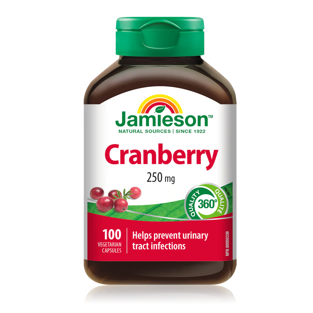 Jamieson Cranberry 250 mg – 100 Caplets
