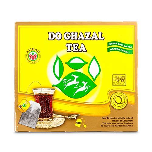 Do Ghazal Tea – Cardamom Flavour / 100 Tea Bags (200g)