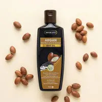 Hemani Argan with Black Seed & Coconut Hair Oil – 200ml 🌿 | Hair Growth, Strength & Deep Nourishment