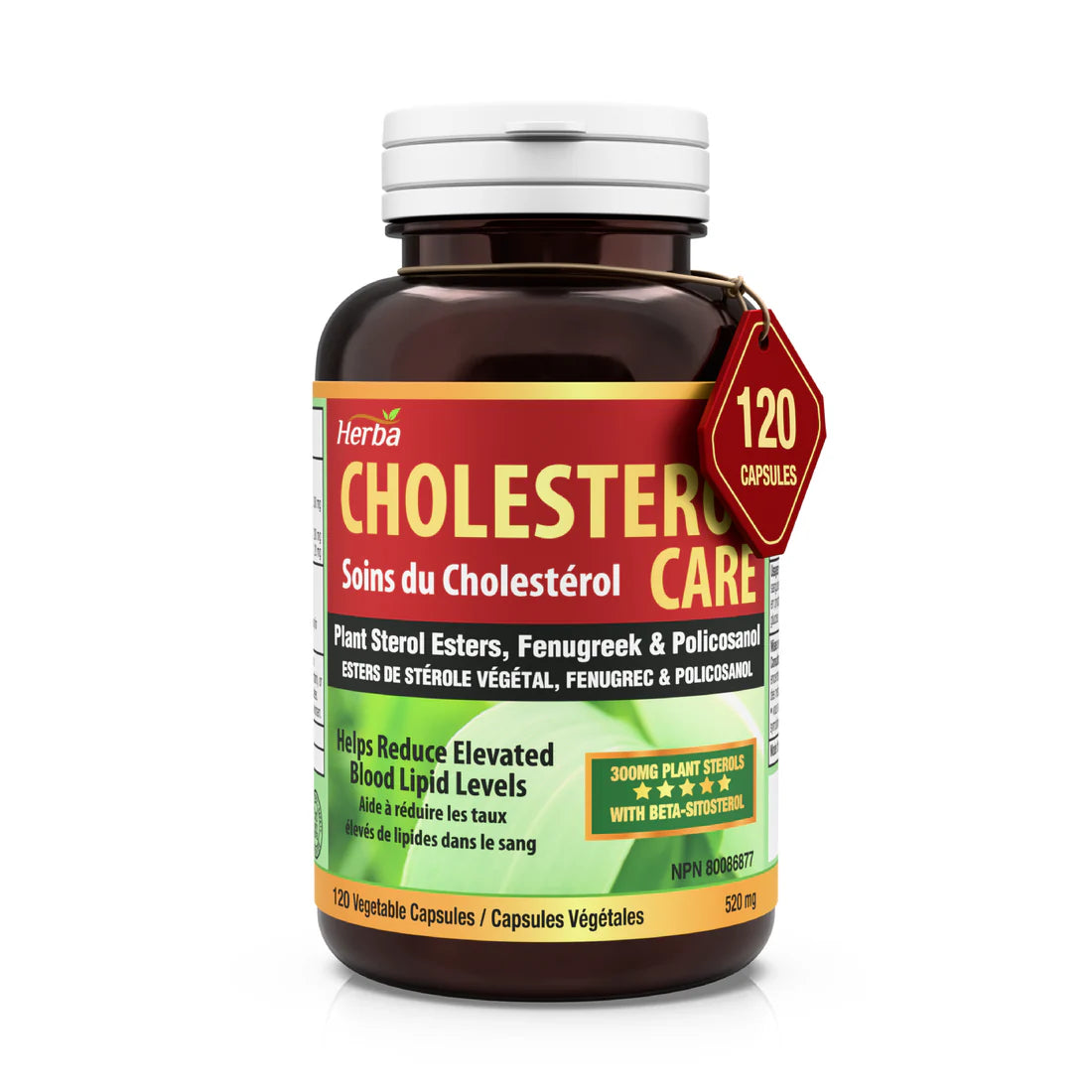 Herba Cholesterol Care – 120 Vegetable Capsules