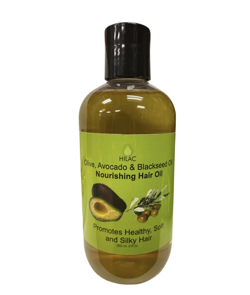 Hilac Olive, Avocado & Blackseed Oil – 250ml