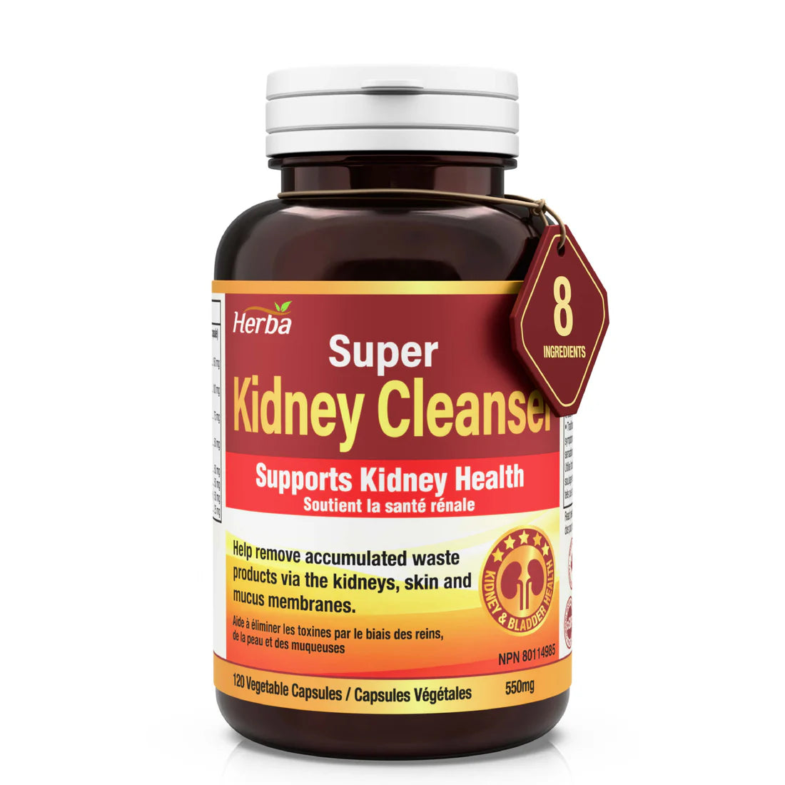 Herba Kidney Cleanse Supplement – 120 Capsules