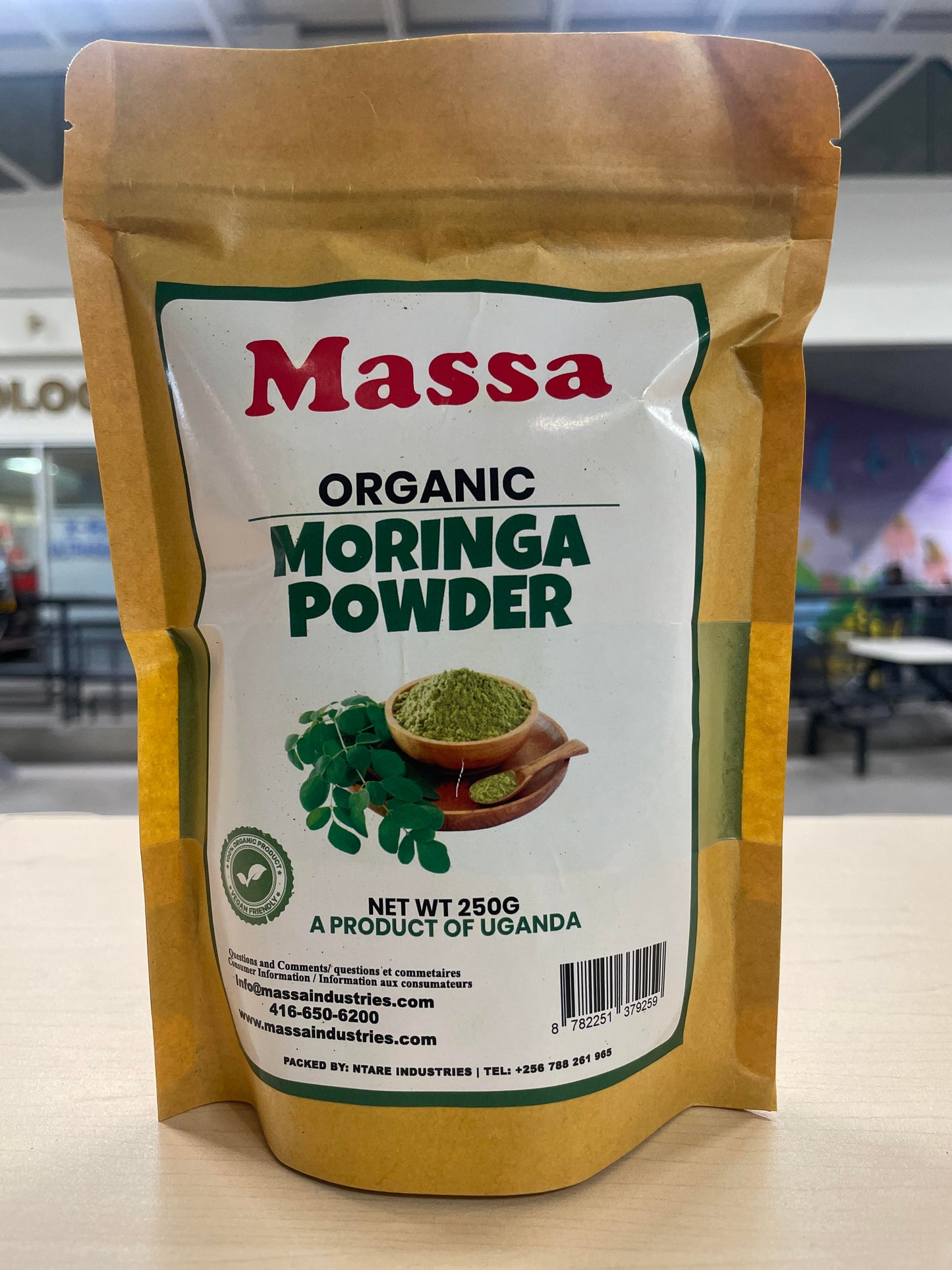 Massa Organic Moringa Powder 250g – Pure, Powerful & Proudly Ugandan