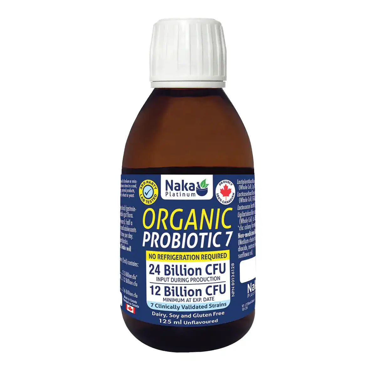Naka Platinum Organic Probiotic – 125mL