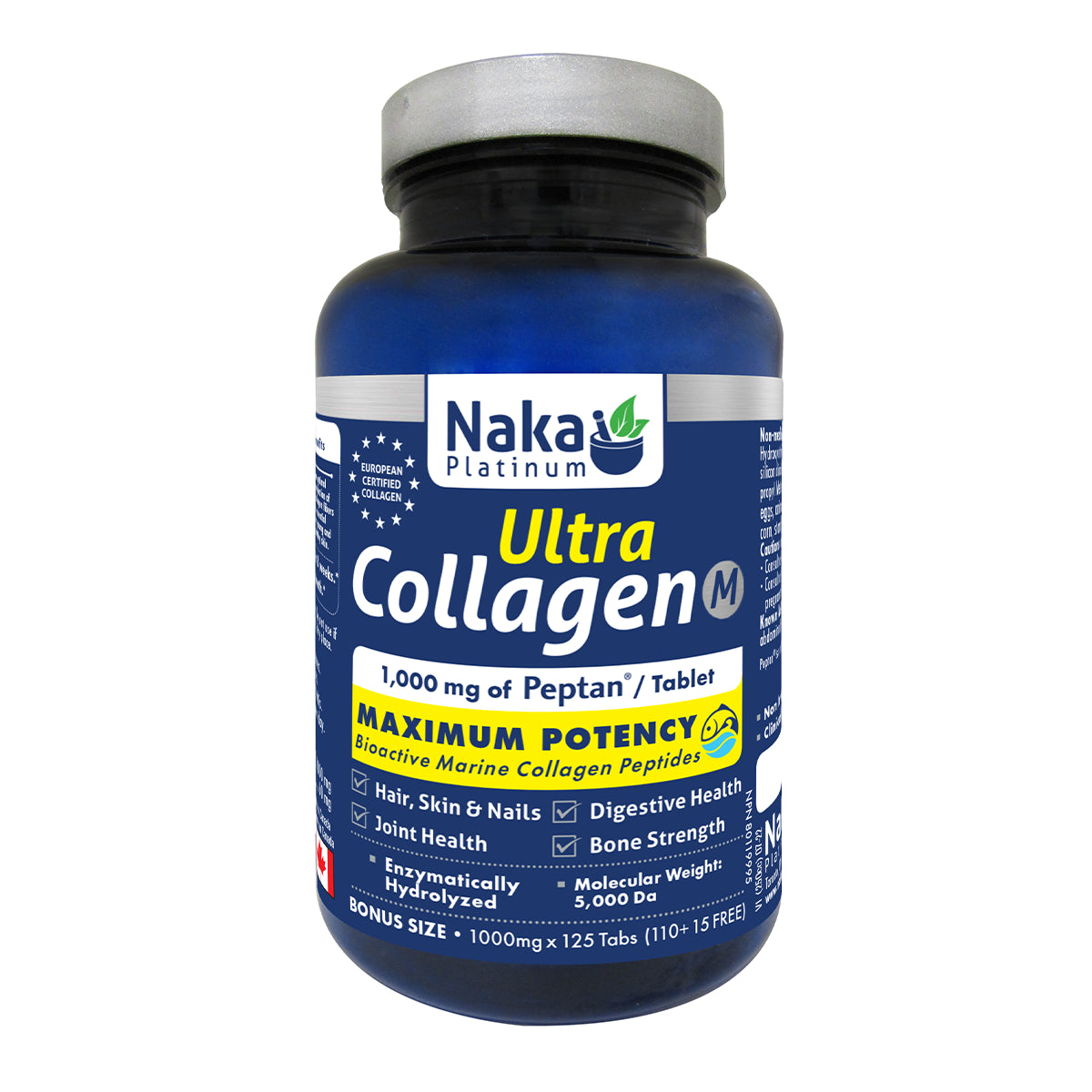 Naka Platinum Ultra Marine Collagen 1000mg – 125 Tablets