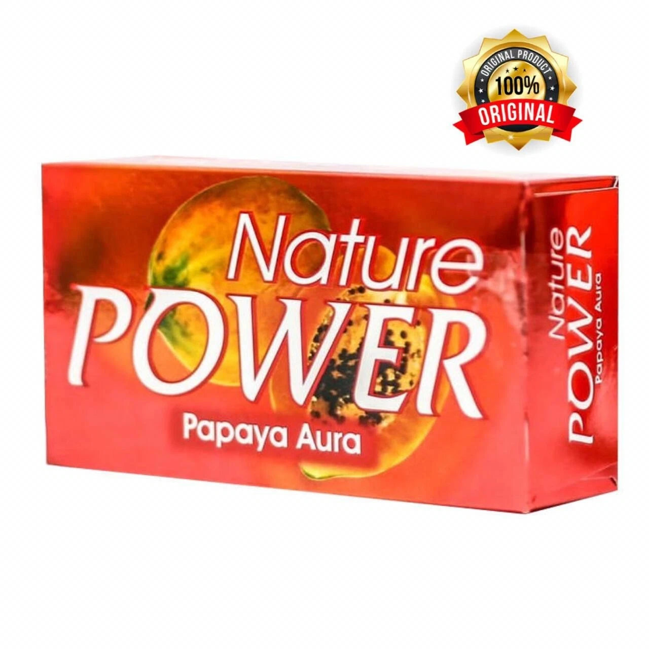 Nature Power Papaya Soap – Original Herbal Beauty Skin Care Bar 125g