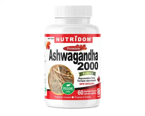 Nutridom Ashwagandha 2000 60 Veggie Caps