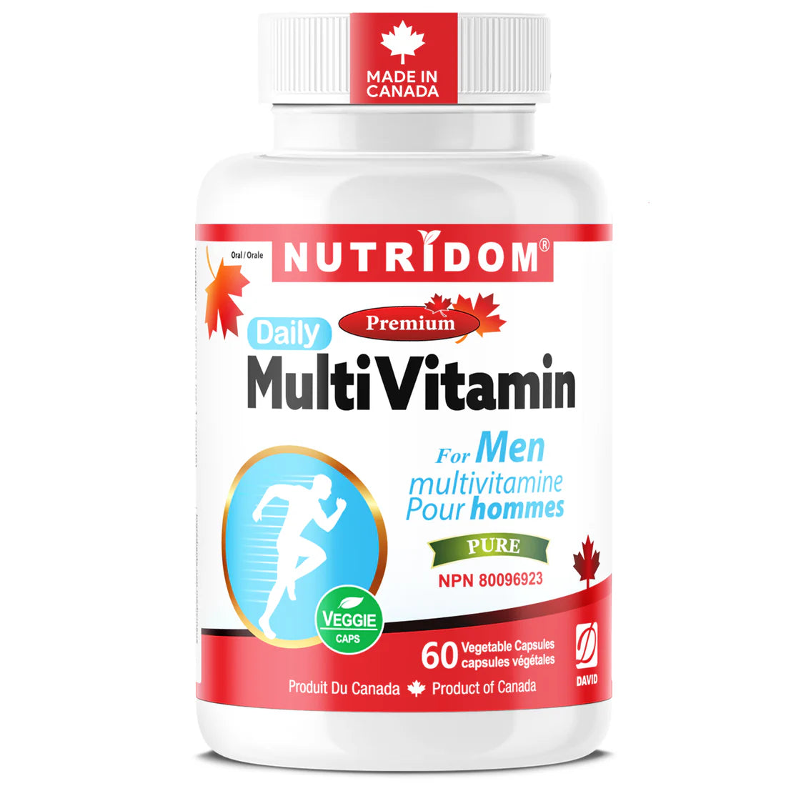 Nutridom Multivitamin for Men – 60 Caps