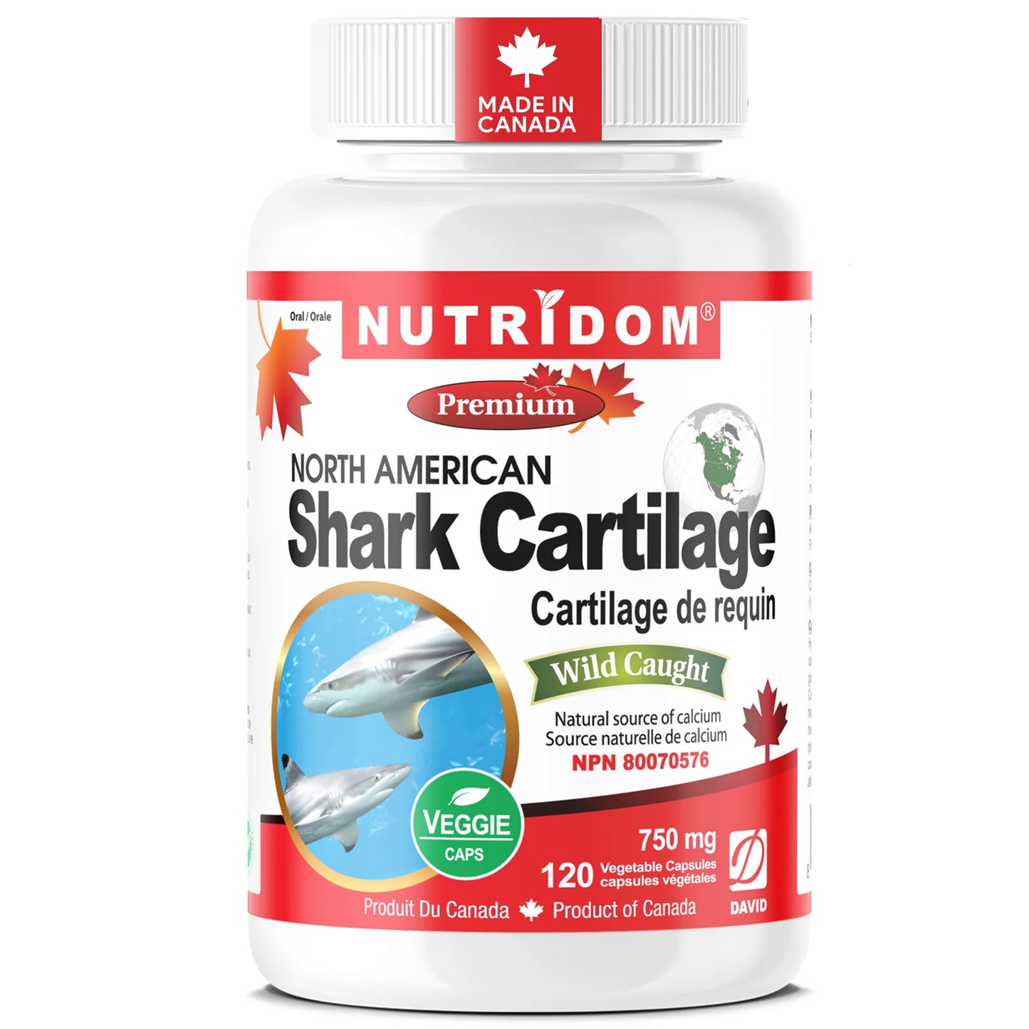 Nutridom Shark Cartilage – 120 Vcaps