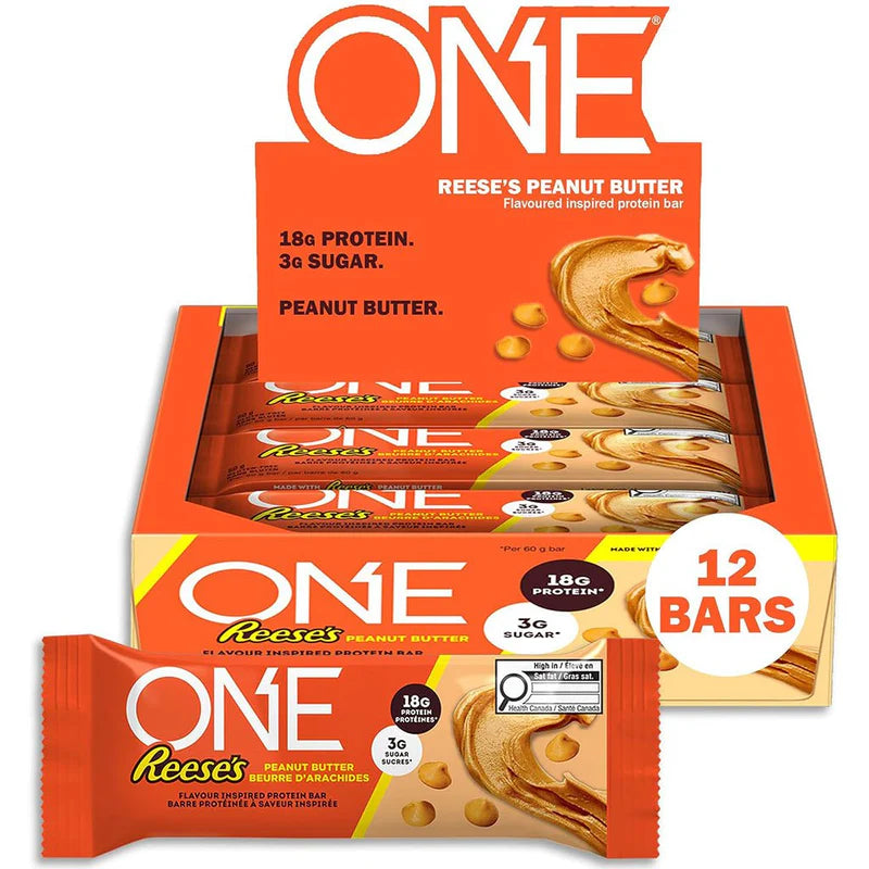 ONE Bar Reese’s Peanut Butter – Full Box (12 Pieces)