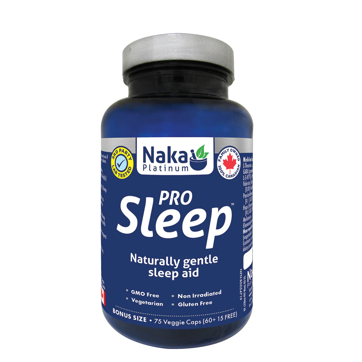 Naka Platinum Pro Sleep – 75 Caps