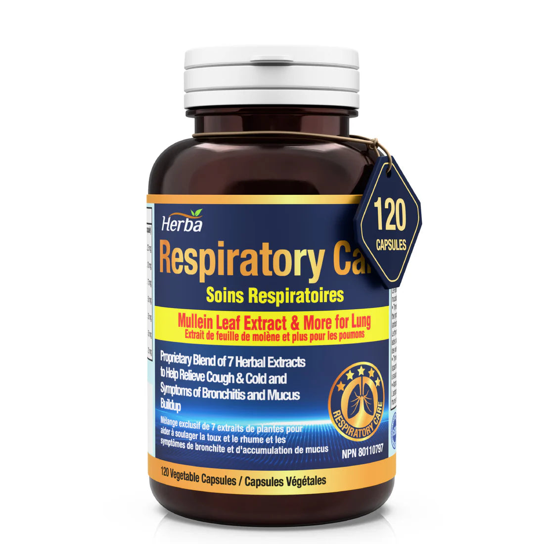 Herba Respiratory Care – 120 Capsules