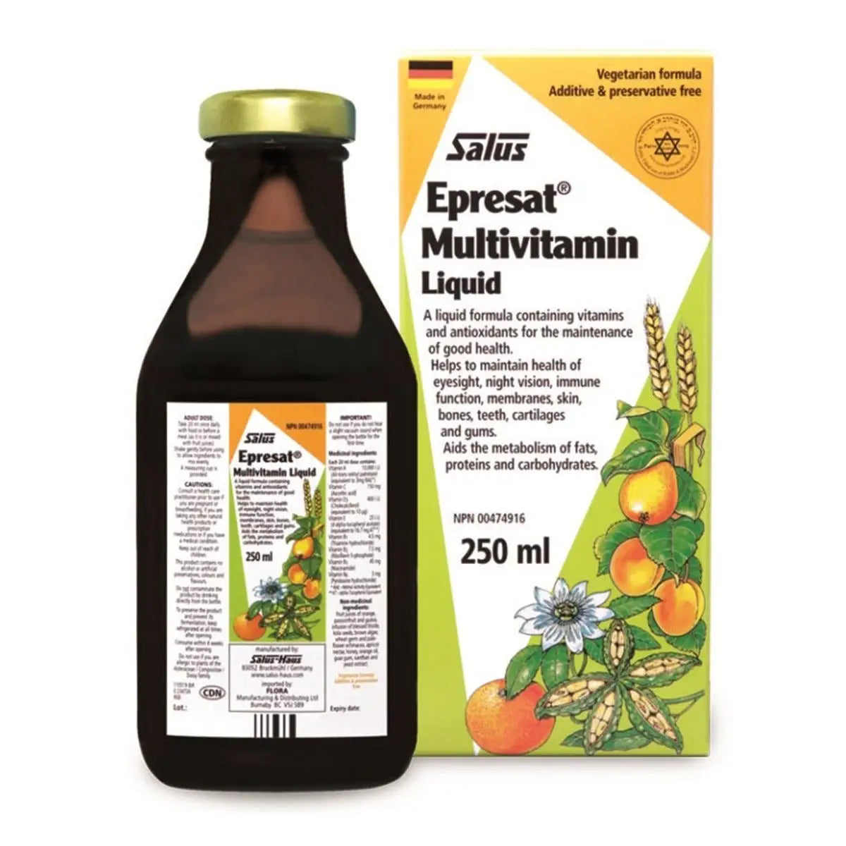 Salus Epresat Multivitamin (LIQUID MULTIVITAMIN) – 250mL
