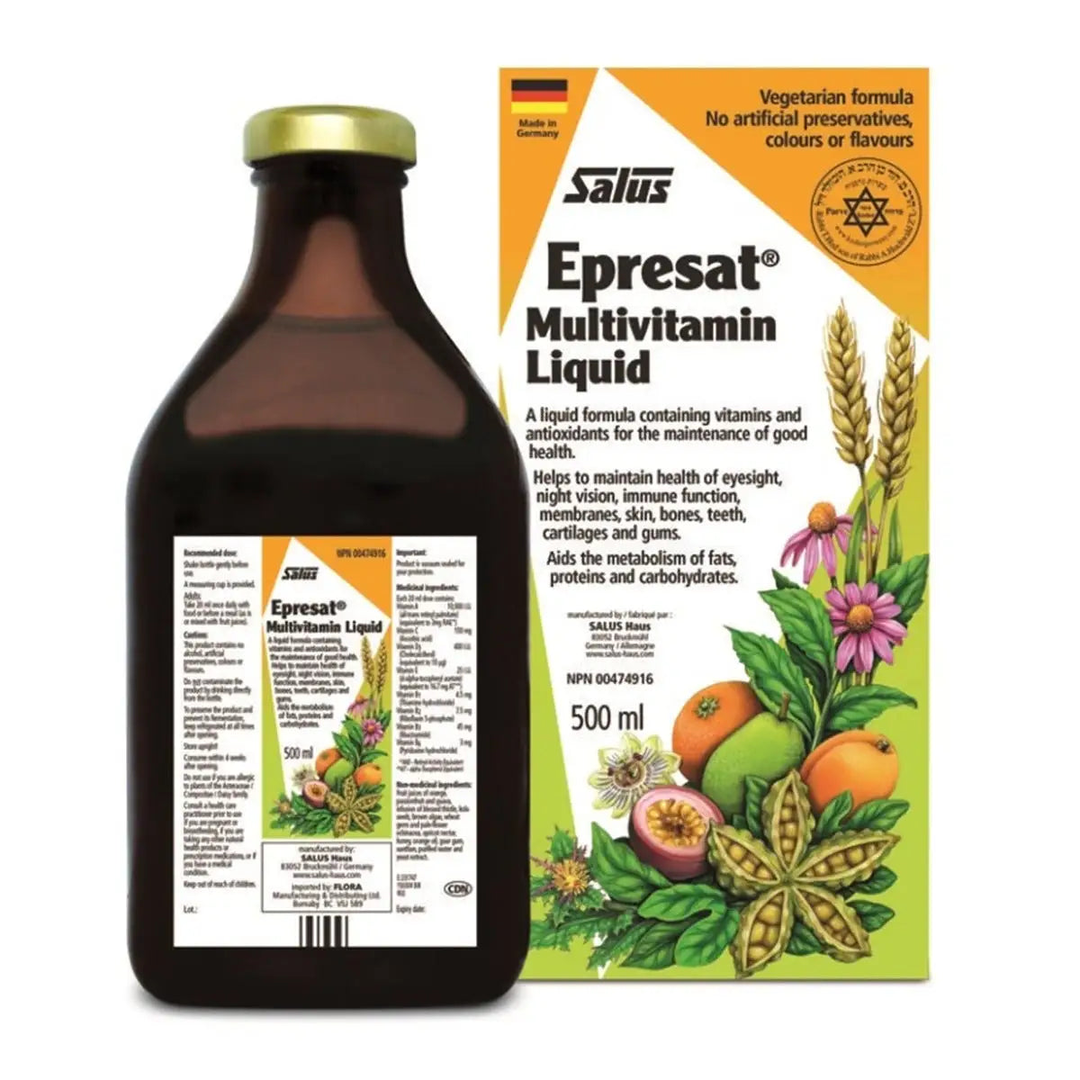 Salus Epresat Multivitamin (LIQUID MULTIVITAMIN) – 500mL