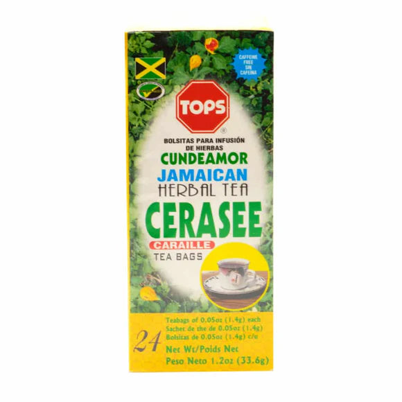 Tops Jamaican Cerasee Tea – 24 Tea Bags 🌿 | Natural Detox & Blood Cleansing Support