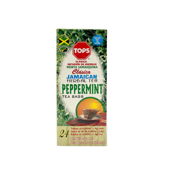 Tops Jamaican Peppermint Classic Tea – 24 Tea Bags 🌿 | Cooling Mint & Digestive Support