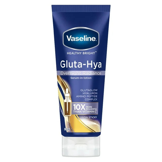 Vaseline Gluta Hya Overnight Radiance Repair Serum Burst Lotion - 300ml