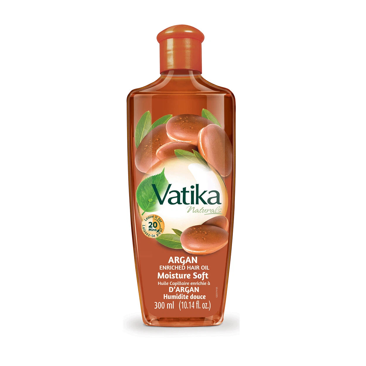 Vatika Argan Enriched Hair Oil Moisture Soft – 300ml
