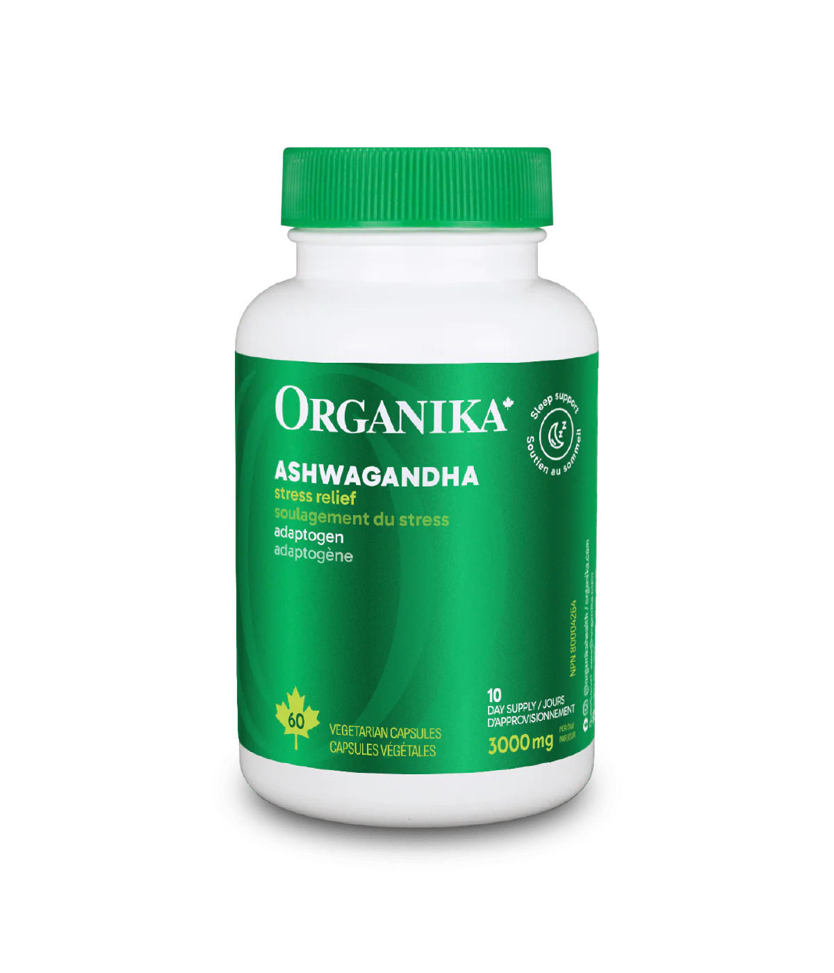 Organika Ashwagandha – 60 Capsules