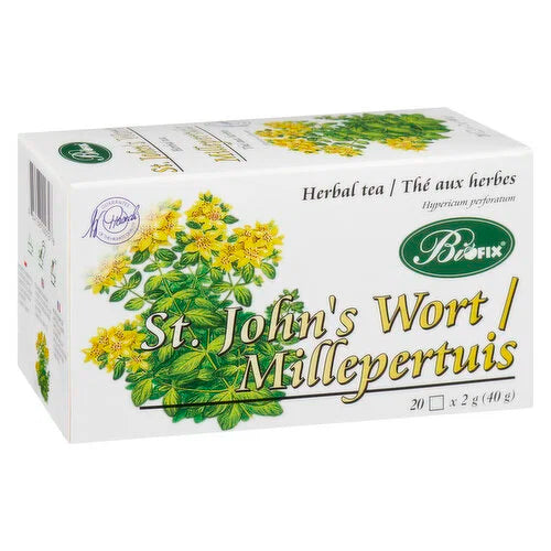 Biofix St. John’s Wort Tea – 20 Tea Bags 🌿 | Mood Support, Relaxation & Herbal Wellness (Poland)