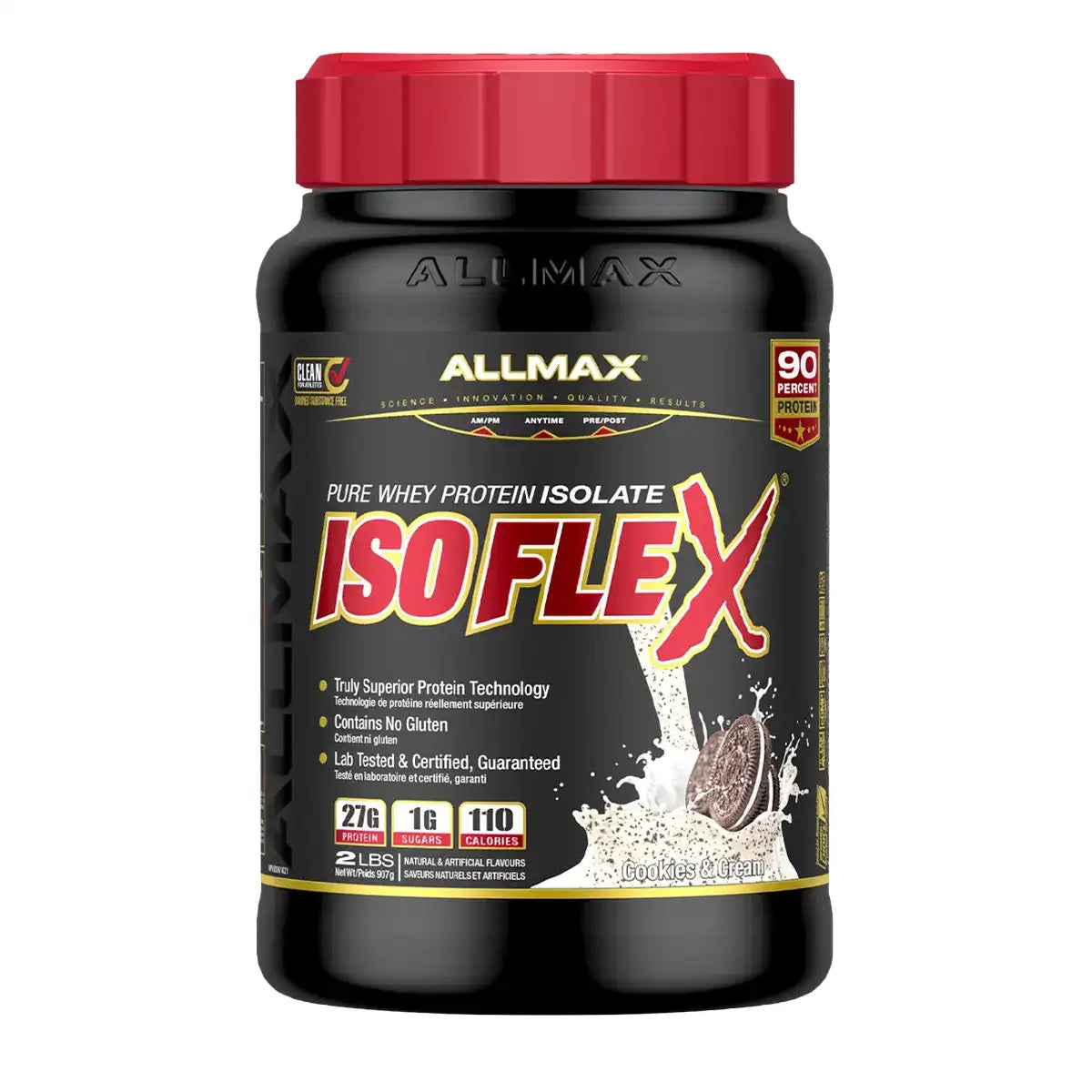 Allmax ISOFLEX – 2 Pounds Cookies & Cream