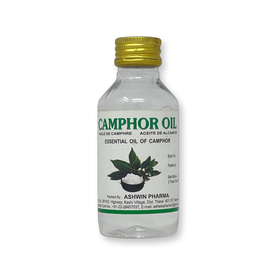 Ashwin Camphor Oil – 100 mL