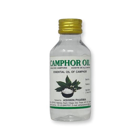 Ashwin Camphor Oil – 100 mL