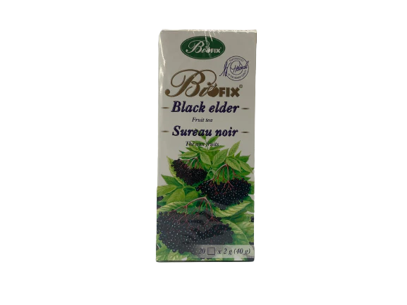 Biofix Polish Elderberry Fruit Tea – 20 Tea Bags 🍇🌿 | Immune Support & Antioxidant-Rich Herbal Tea