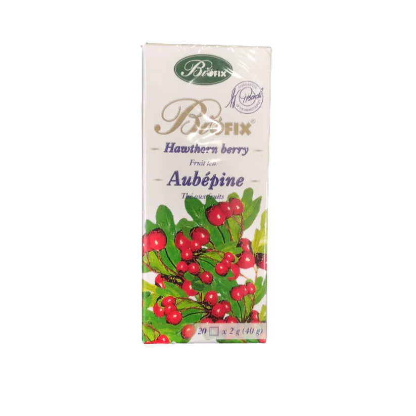 Biofix Hawthorn Berry Fruit Tea – 20 Tea Bags 🌿🍓 | Heart Health & Antioxidant Support (Poland)
