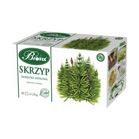 Biofix Horsetail Tea – 20 Tea Bags 🌿 | Hair, Skin & Nail Support + Detox (Poland)