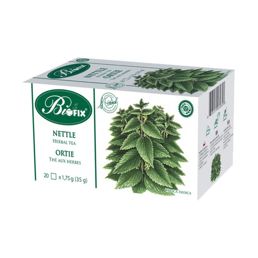 Biofix Nettle Tea – 20 Tea Bags 🌿 | Detox, Iron Support & Herbal Wellness (Poland)