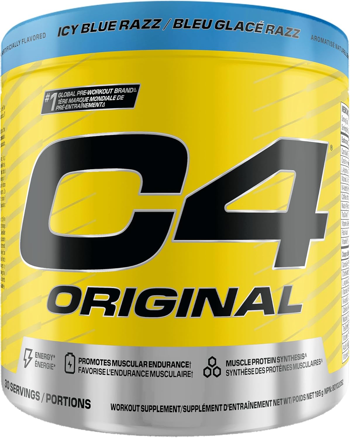 Cellucor C4 Original – 30 Servings (Pink Lemonade, Blue Razz, Grape Popsicle, Hawaiian Punch Fruit Juicy Red)