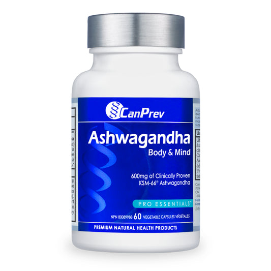 CanPrev Ashwagandha Body & Mind – 60 Veggie Caps