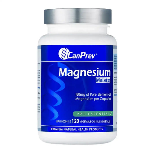 CanPrev Magnesium Malate – 120 Veggie Caps