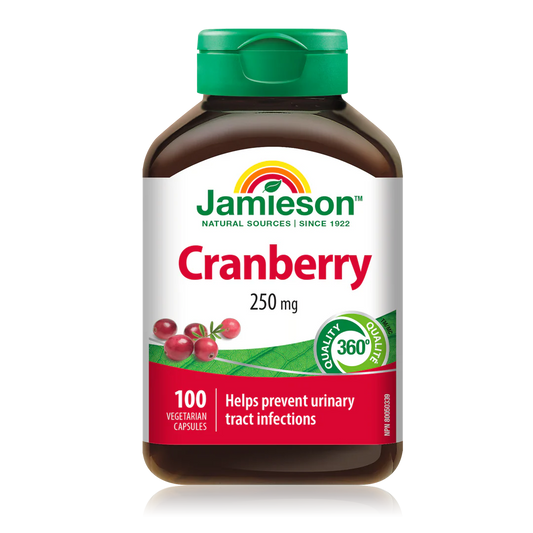 Jamieson Cranberry 250 mg – 100 Caplets