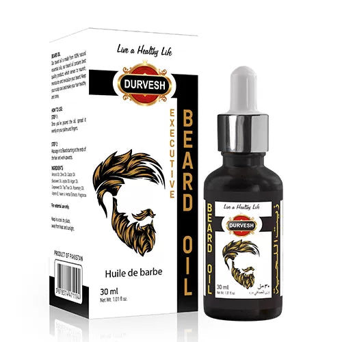 Durvesh Beard Oil – Beard Growth & Grooming Oil