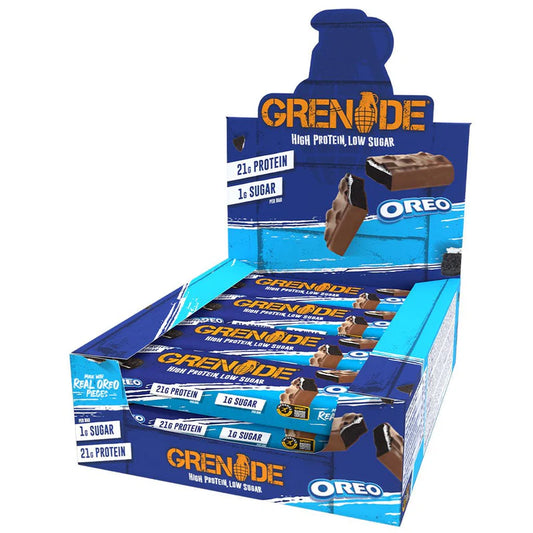Grenade Protein Bar Oreo – Full Box (12 Pieces)