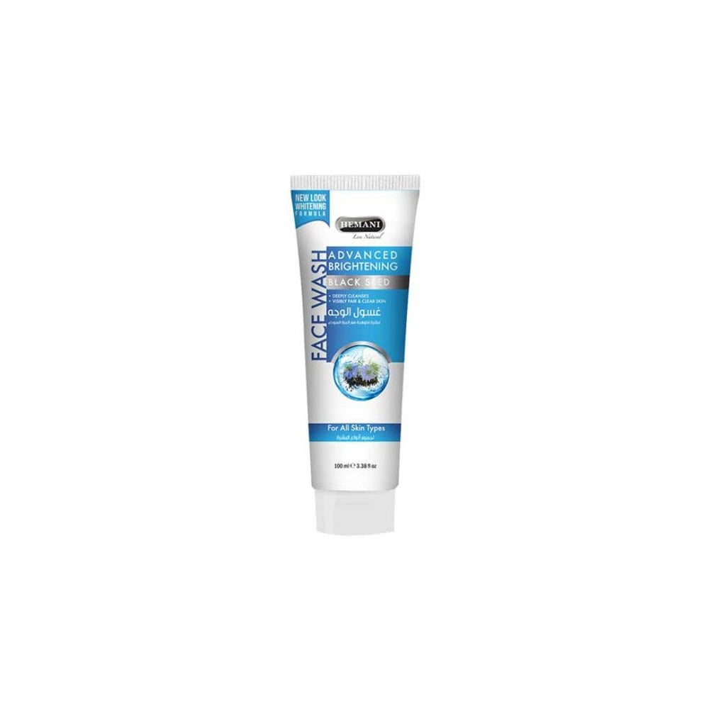 Hemani Advance Brightening Black Seed Face Wash – 100 mL