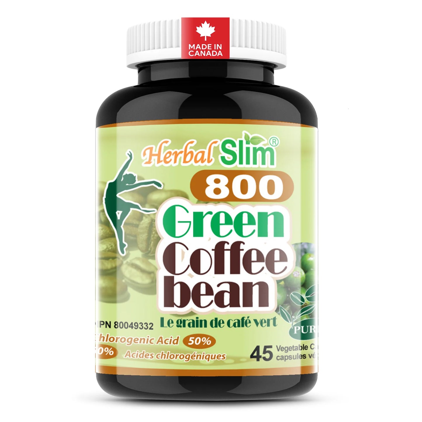 Nutridom HerbalSlim® Green Coffee Bean – 45 Caps
