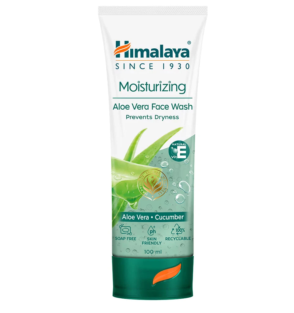 Himalaya Moisturizing Aloe Vera Face Wash – 100ml