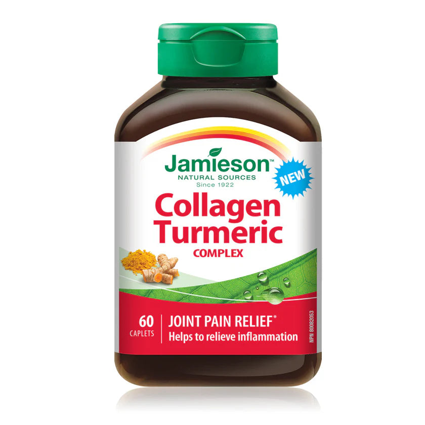 Jamieson Collagen Turmeric – 60 Caplets