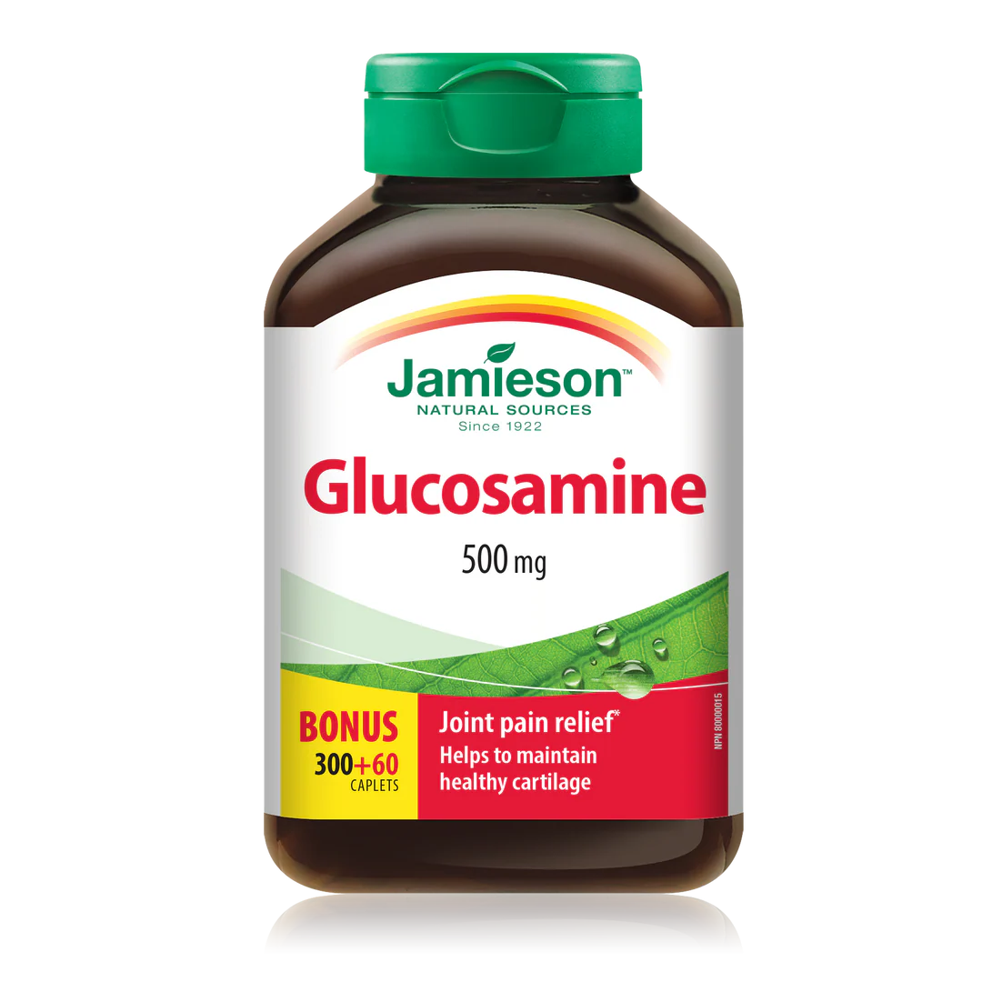 Jamieson Glucosamine 500 mg – 300 + 60 Caplets