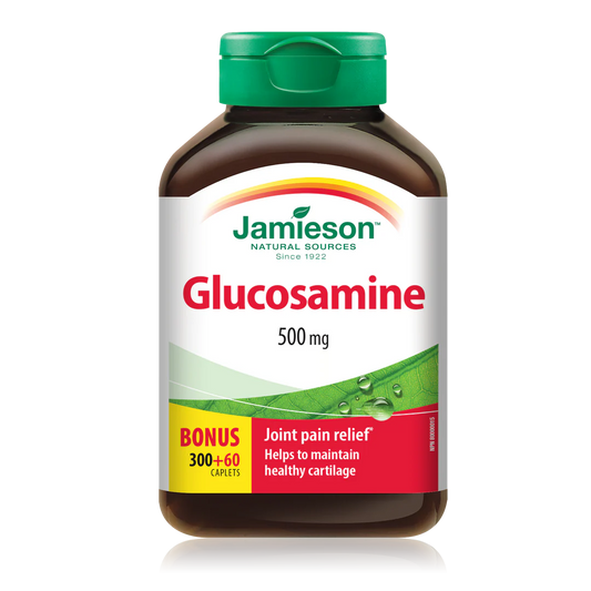 Jamieson Glucosamine 500 mg – 300 + 60 Caplets