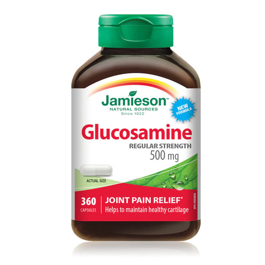 Jamieson Glucosamine 500 mg – 360 Capsules