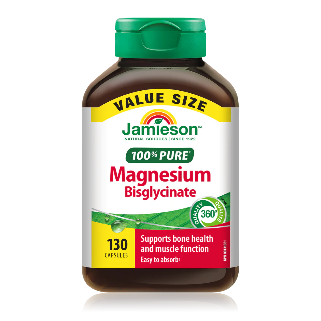 Jamieson Magnesium Bisglycinate – 130 Caplets